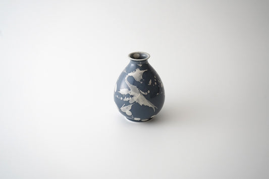 【井上祐希作】釉滴徳利 SUMIGRAY